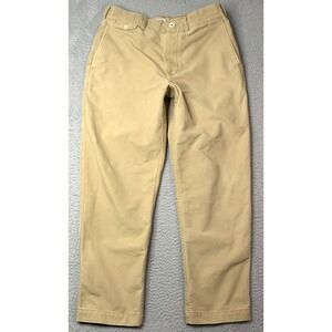 Alex Mill Pants Mens Size 30 Chino  Khaki Tan 100% Cotton Pockets Casual Preppy